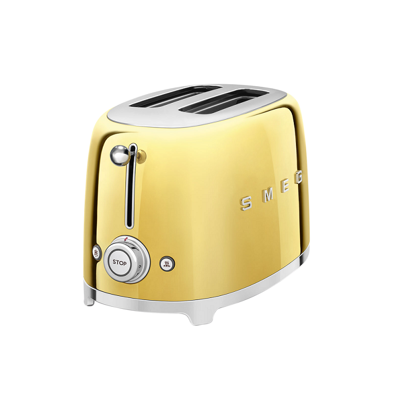 SMEG TSF01GOEU Toaster 2 Slice (Glod)