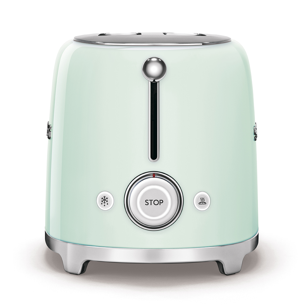 SMEG TSF01PGEU Toaster 2 Slice (Pastel Green)