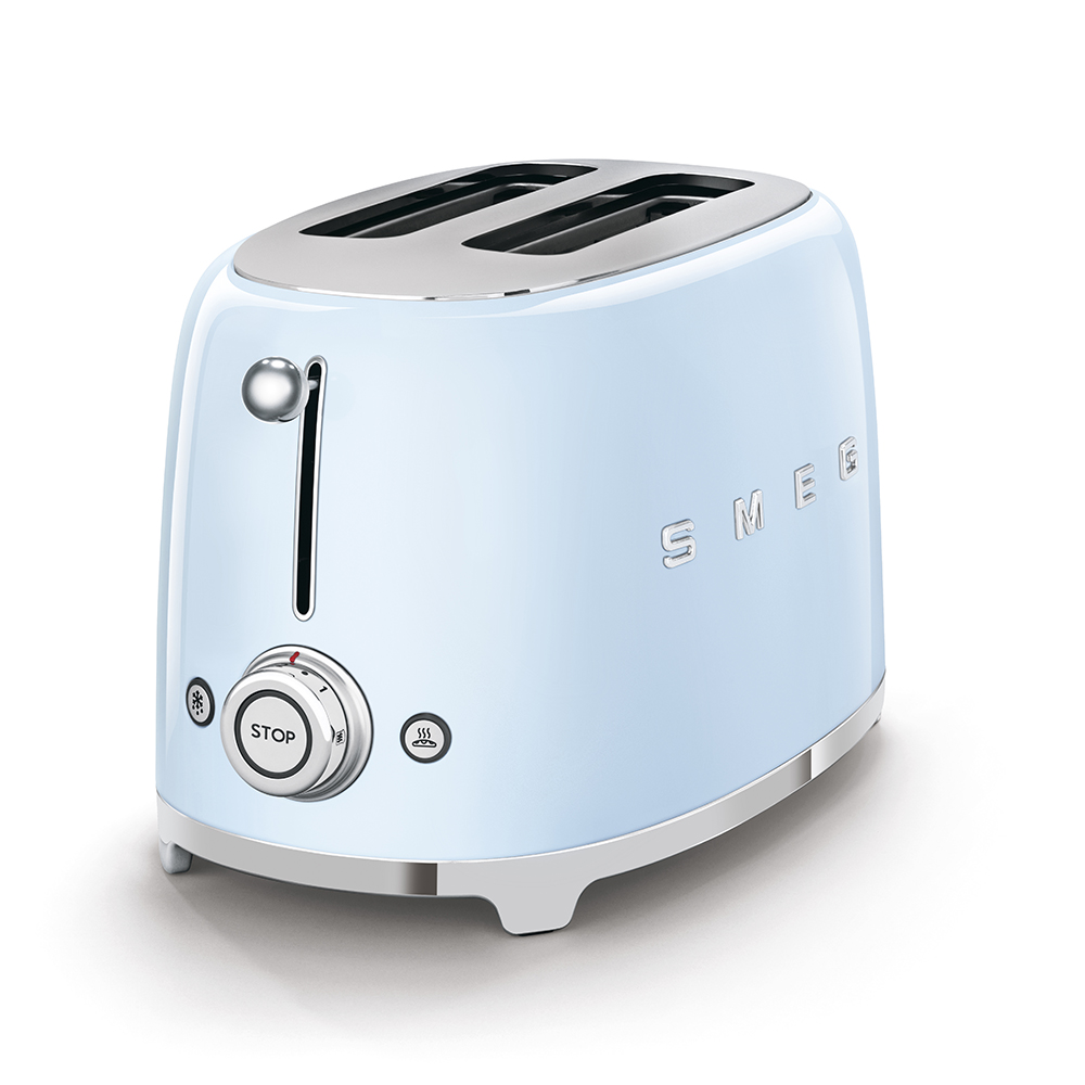 SMEG TSF01PBEU Toaster 2 Slice (Pastel Blue)