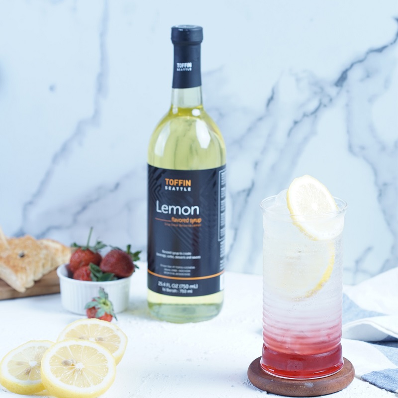 Toffin Syrup Lemon