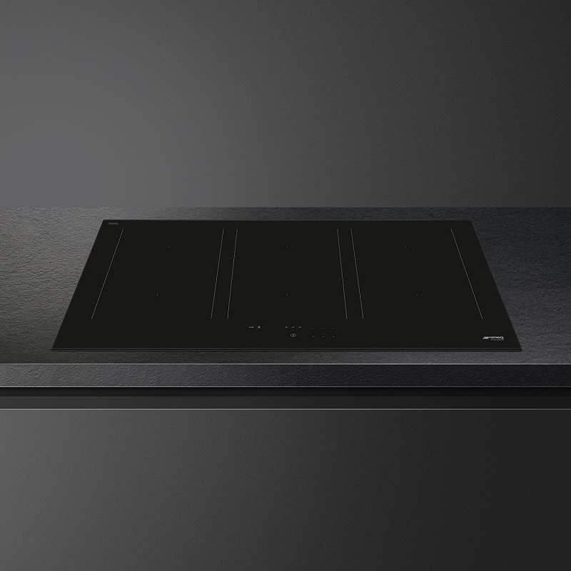 SMEG SIM3964D Induction Hob, 90 cm,Universale Aesthetic (Black)